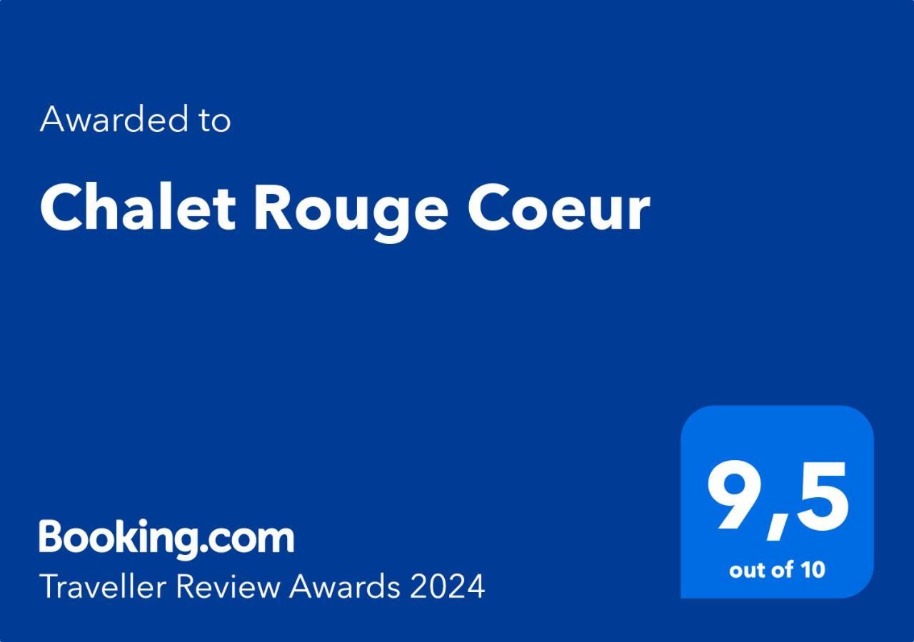 Chalet Rouge Coeur Bex Eksteriør bilde