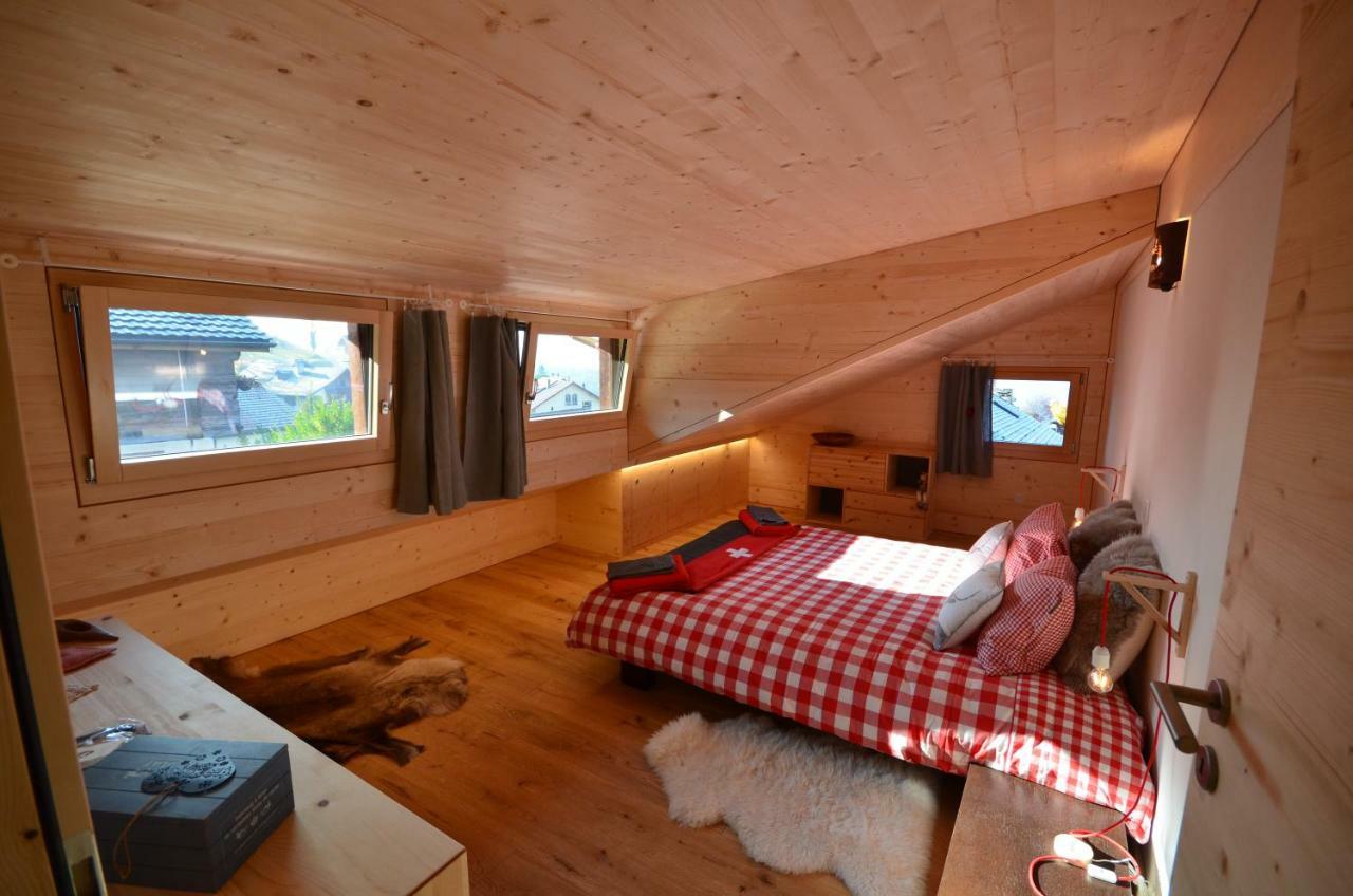 Chalet Rouge Coeur Bex Eksteriør bilde
