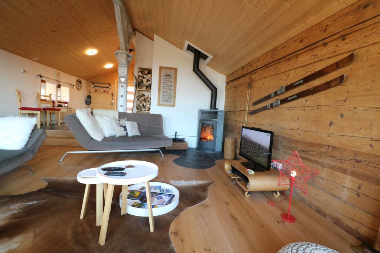 Chalet Rouge Coeur Bex Eksteriør bilde