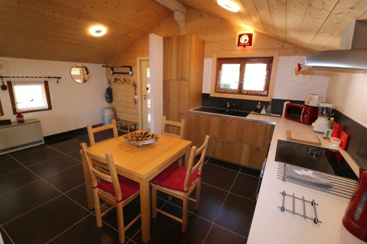 Chalet Rouge Coeur Bex Eksteriør bilde