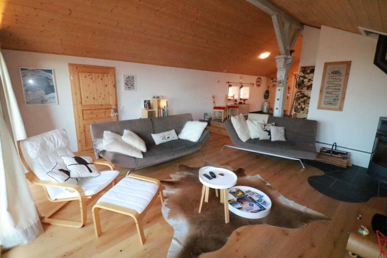 Chalet Rouge Coeur Bex Eksteriør bilde