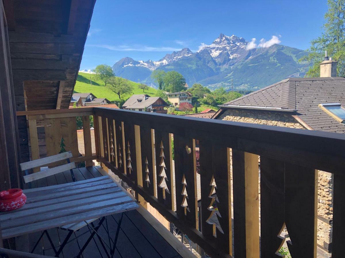 Chalet Rouge Coeur Bex Eksteriør bilde